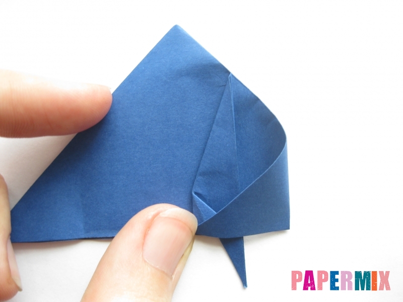 kak sdelat stul iz bumagi (origami) pojetapno 12 Домострой