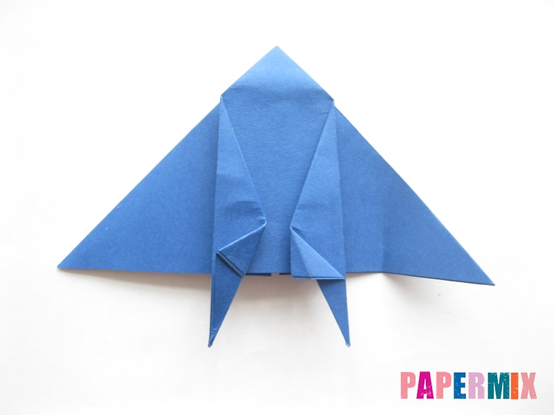 kak sdelat stul iz bumagi (origami) pojetapno 16 Домострой