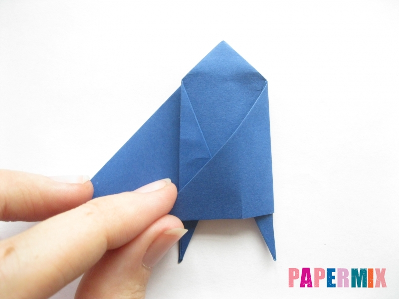 kak sdelat stul iz bumagi (origami) pojetapno 18 Домострой