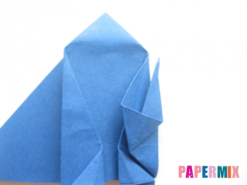 kak sdelat stul iz bumagi (origami) pojetapno 23 Домострой