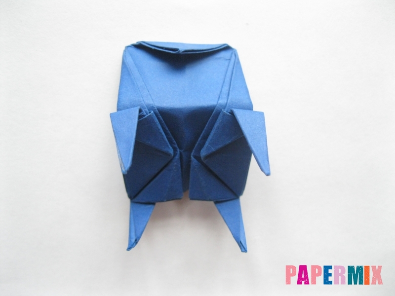 kak sdelat stul iz bumagi (origami) pojetapno 28 Домострой
