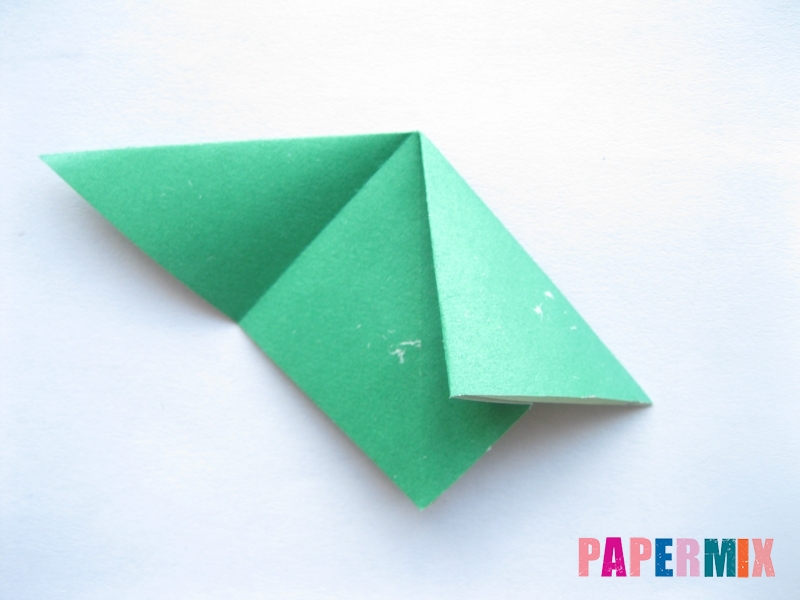 Как сделать баклажан из бумаги (оригами) своими руками - шаг 8