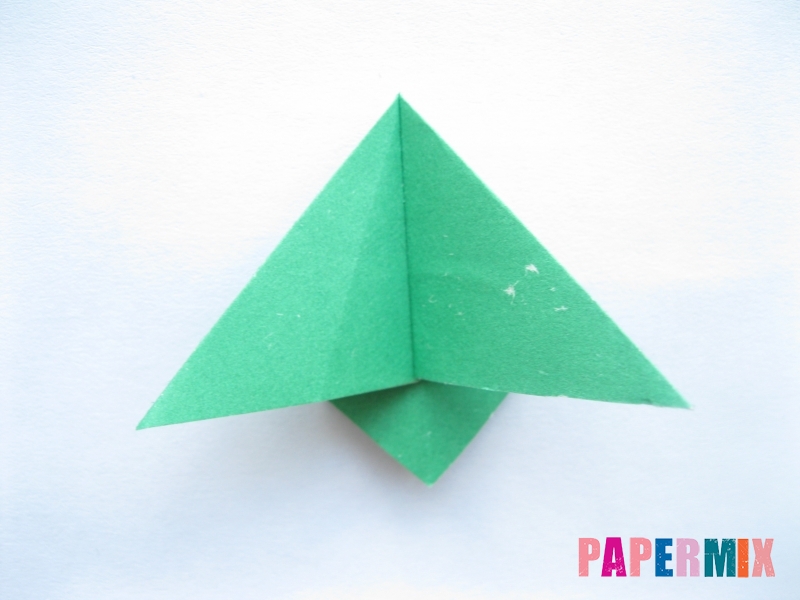 Как сделать баклажан из бумаги (оригами) своими руками - шаг 9