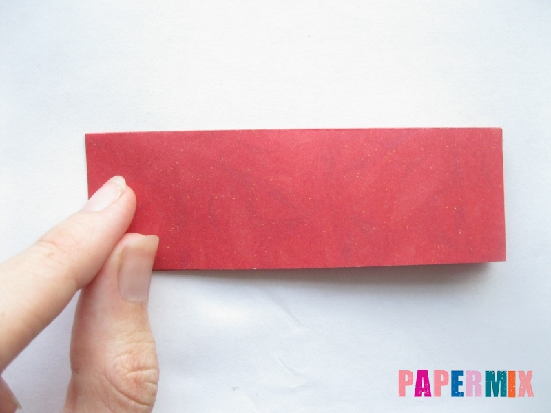 Как сделать конфету из бумаги (оригами) своими руками - шаг 5