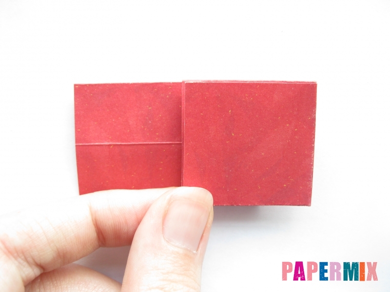 Как сделать конфету из бумаги (оригами) своими руками - шаг 7