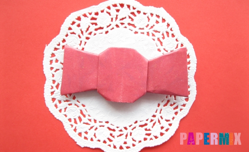 Как сделать конфету из бумаги в технике оригами своими руками