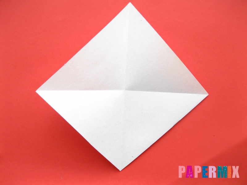 Как сделать круассан из бумаги (оригами) своими руками - шаг 1