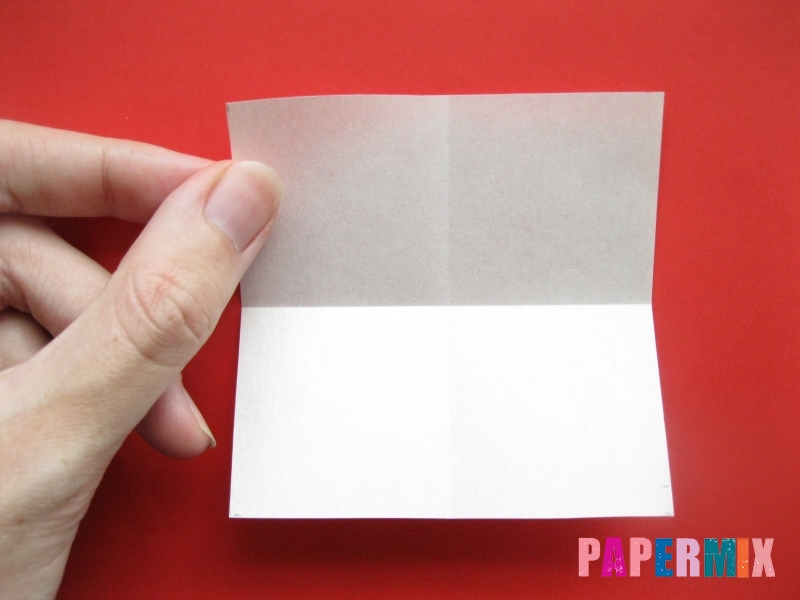 Как сделать пончик из бумаги (оригами) своими руками - шаг 1