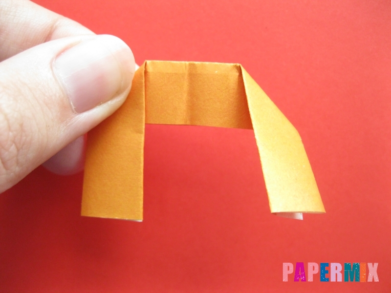 Как сделать пончик из бумаги (оригами) своими руками - шаг 5