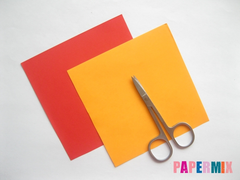 Как сделать конверт-валентинку своими руками из бумаги - шаг 2