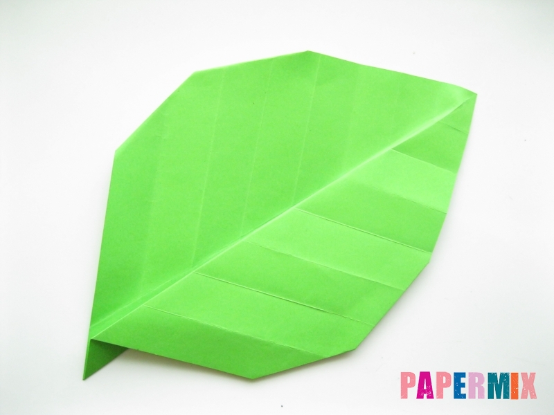 Как сделать листья из бумаги своими руками - шаг 13