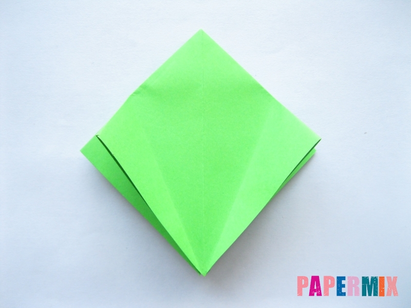 Как сделать пальму из бумаги (оригами) поэтапно - шаг 4