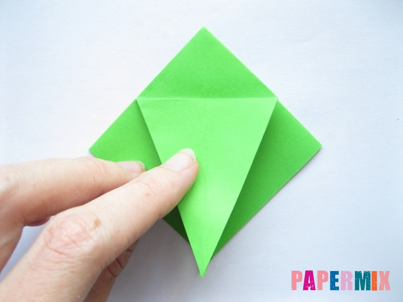 Как сделать пальму из бумаги (оригами) поэтапно - шаг 6