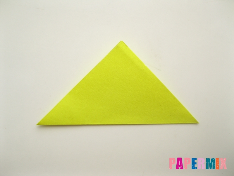 Как сделать подсолнух (оригами) своими руками - шаг 2