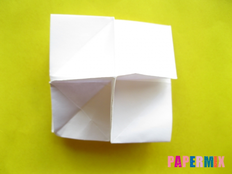 Как сделать розу из бумаги (оригами) поэтапно - шаг 17