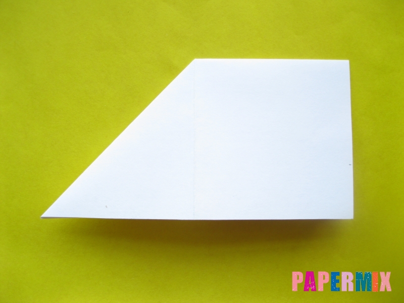 Как сделать розу из бумаги (оригами) поэтапно - шаг 5