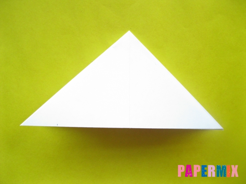 Как сделать розу из бумаги (оригами) поэтапно - шаг 7