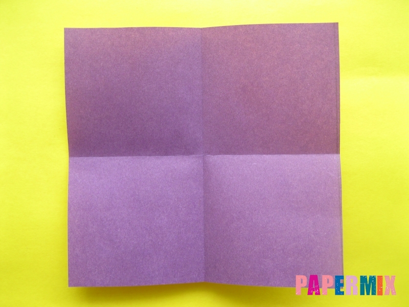 Как сделать цифру 1 из бумаги (оригами) своими руками - шаг 1