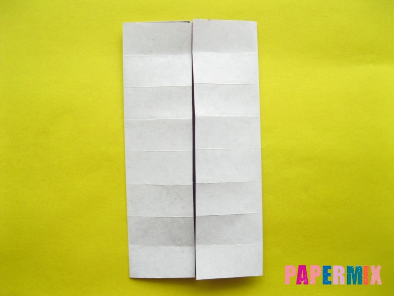 Как сделать цифру 1 из бумаги (оригами) своими руками - шаг 5