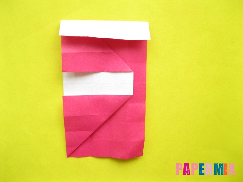 Как сделать цифру 2 из бумаги (оригами) своими руками - шаг 11