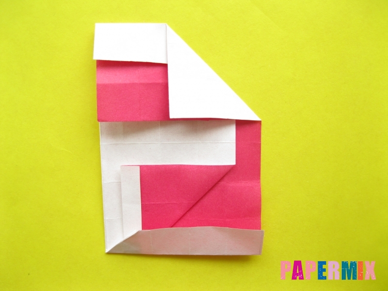 Как сделать цифру 2 из бумаги (оригами) своими руками - шаг 15