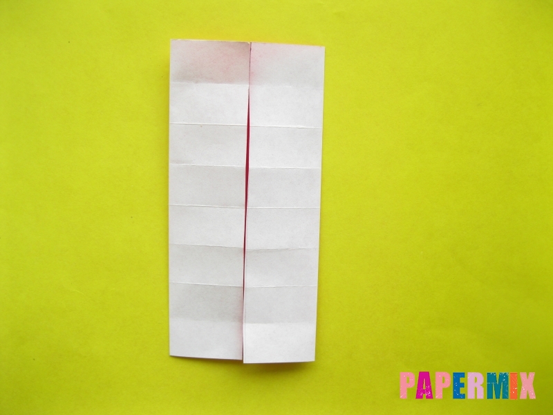 Как сделать цифру 2 из бумаги (оригами) своими руками - шаг 6