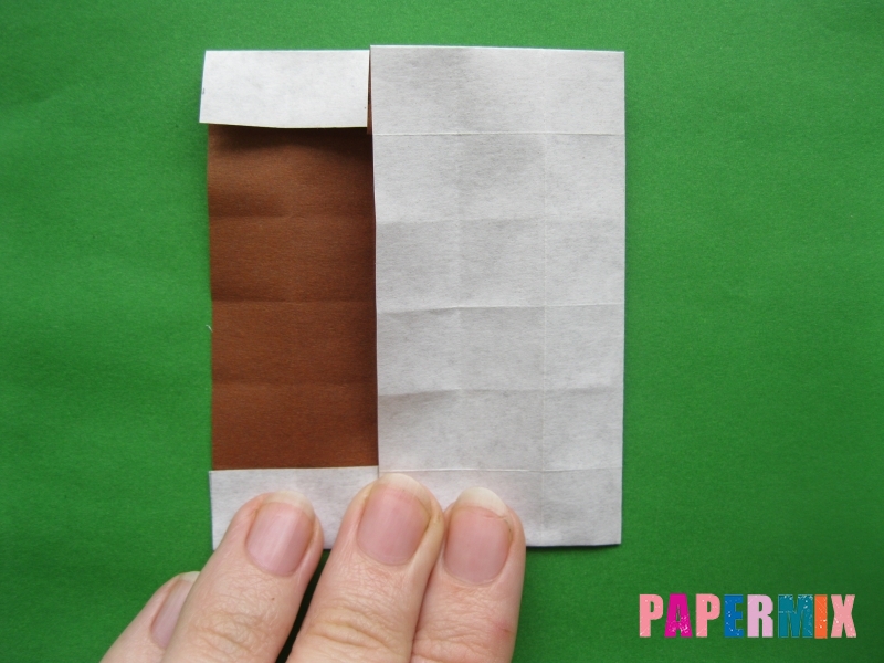 Как сделать цифру 3 из бумаги (оригами) своими руками - шаг 9