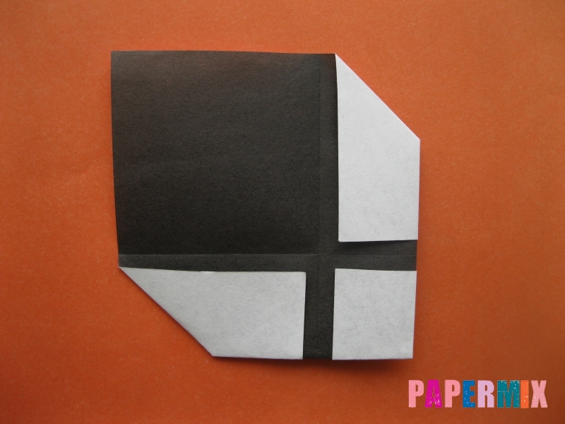 Как сделать цифру 4 из бумаги (оригами) своими руками - шаг 4