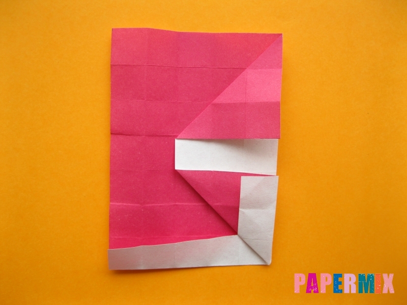 Как сделать цифру 5 из бумаги (оригами) своими руками - шаг 10