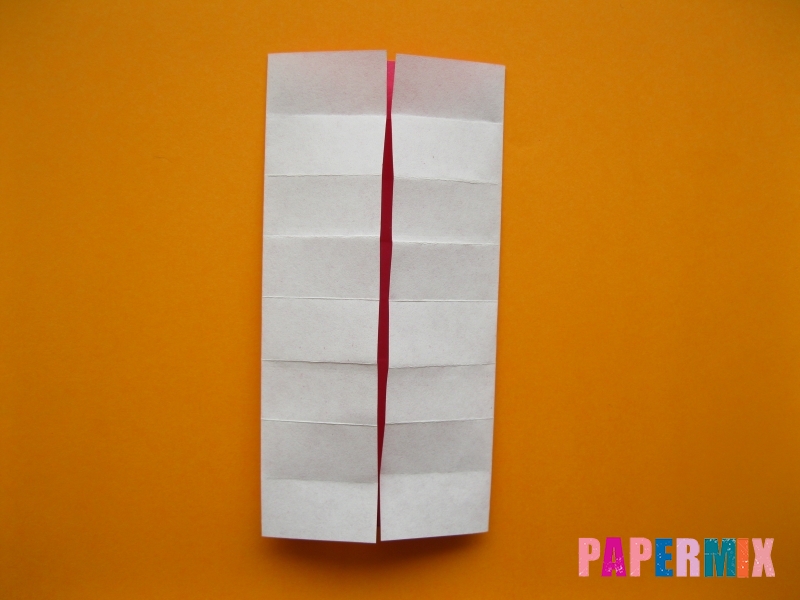 Как сделать цифру 5 из бумаги (оригами) своими руками - шаг 5