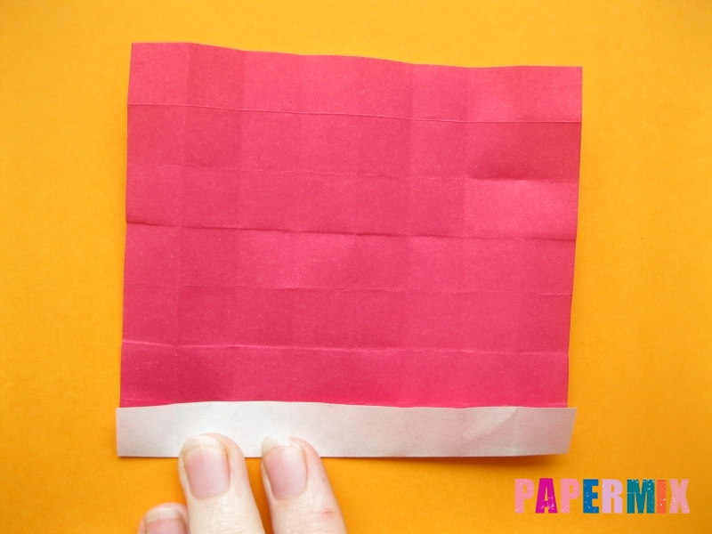 Как сделать цифру 5 из бумаги (оригами) своими руками - шаг 8