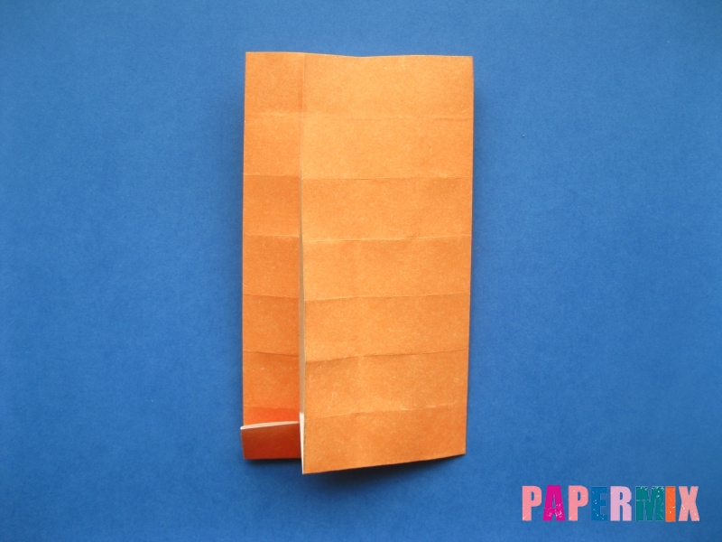 Как сделать цифру 6 из бумаги (оригами) своими руками - шаг 10