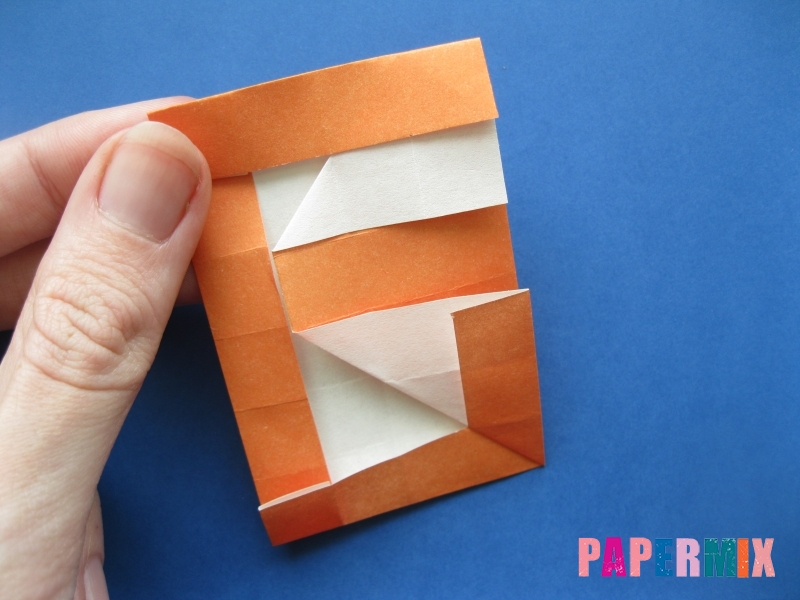 Как сделать цифру 6 из бумаги (оригами) своими руками - шаг 14