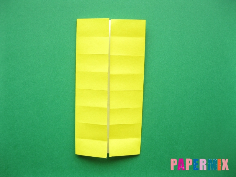 Как сделать цифру 7 из бумаги (оригами) своими руками - шаг 5