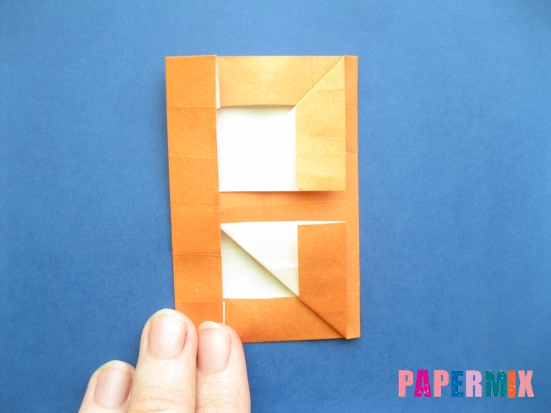 Как сделать цифру 8 из бумаги (оригами) своими руками - шаг 11