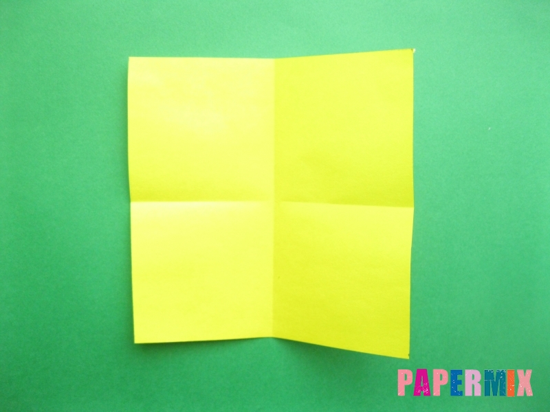 Как сделать цифру 9 из бумаги (оригами) своими руками - шаг 1