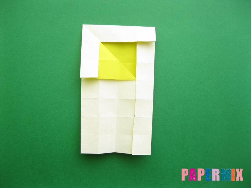 Как сделать цифру 9 из бумаги (оригами) своими руками - шаг 11