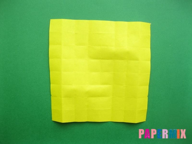 Как сделать цифру 9 из бумаги (оригами) своими руками - шаг 7
