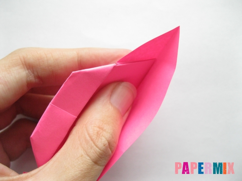 Как сделать диван из бумаги (оригами) поэтапно - шаг 13
