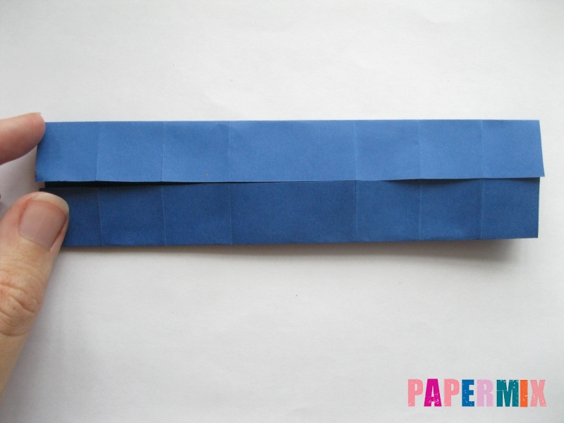 Как сделать книжный шкаф из бумаги (оригами) поэтапно - шаг 20