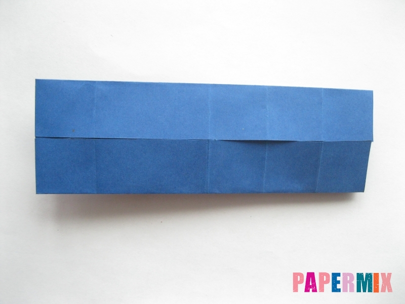 Как сделать книжный шкаф из бумаги (оригами) поэтапно - шаг 21