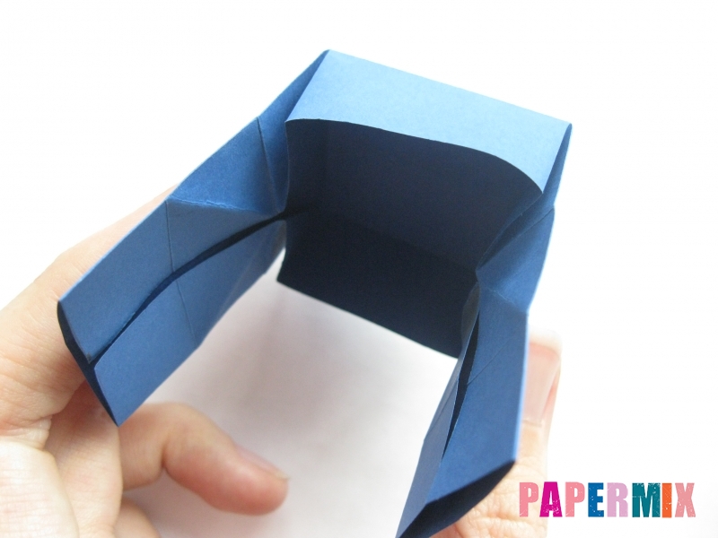Как сделать книжный шкаф из бумаги (оригами) поэтапно - шаг 26
