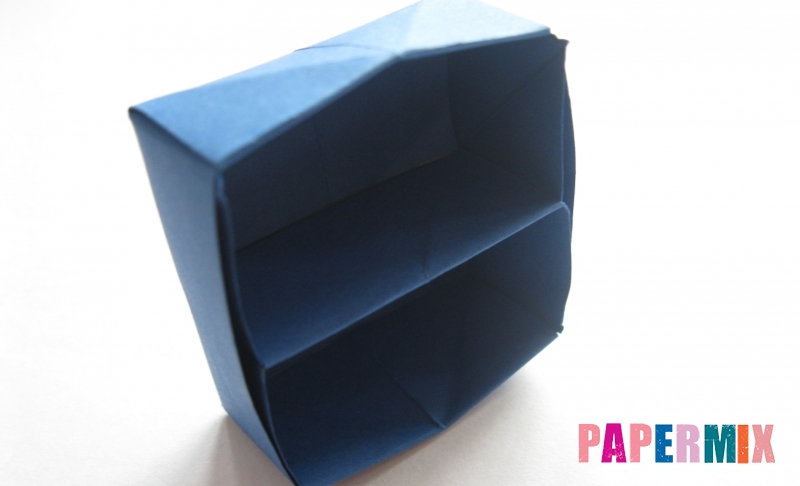 Как сделать книжный шкаф из бумаги (оригами) поэтапно - шаг 29