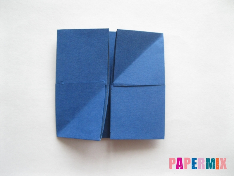 Как сделать книжный шкаф из бумаги (оригами) поэтапно - шаг 8