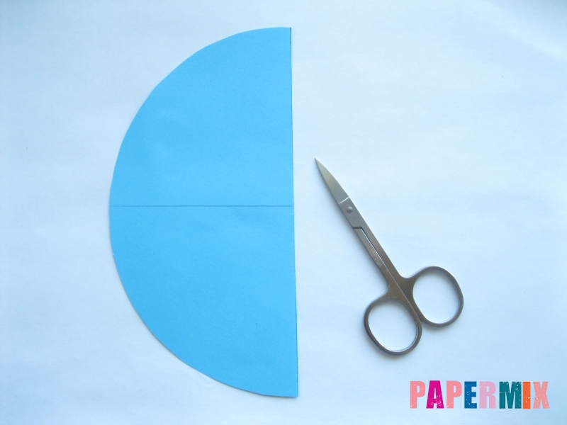 Как сделать конус из бумаги пошаговая инструкция - шаг 4