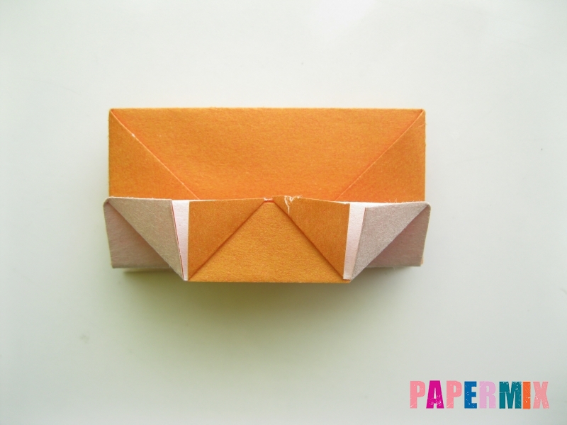 Как сделать корону из бумаги (оригами) своими руками - шаг 12