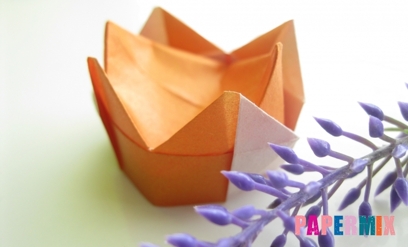 Как сделать золотую корону из бумаги в технике оригами своими руками