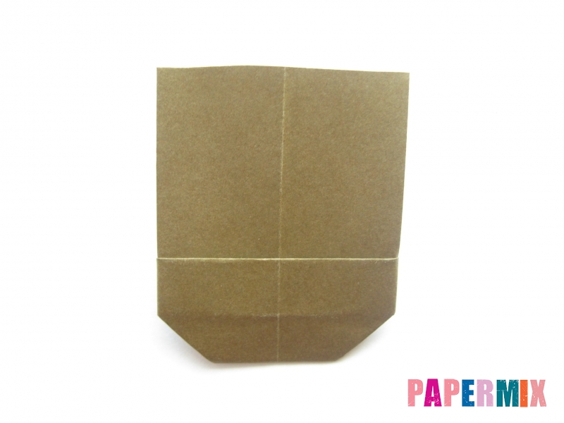Как сделать кресло из бумаги (оригами) своими руками - шаг 10