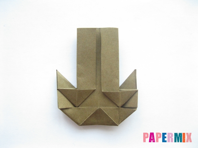 Как сделать кресло из бумаги (оригами) своими руками - шаг 16