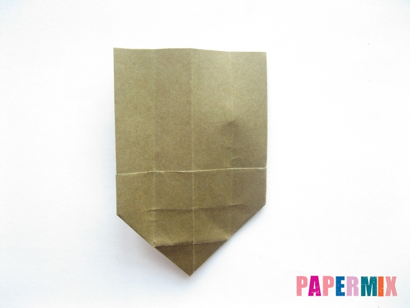 Как сделать стул из бумаги (оригами) поэтапно - шаг 22